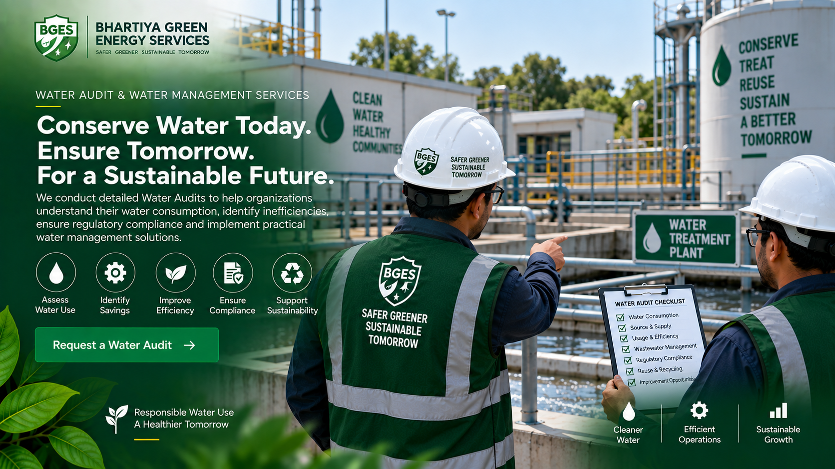 Water Audit and Water Management Services by BGES